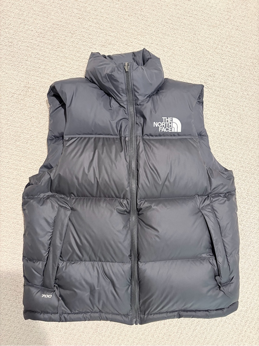 The North Face Men’s Medium Black 700 Fill Down Nuptse Puffer Vest